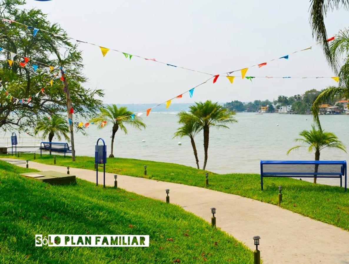 Bonita Casa En Condominio Con Alberca Y Acceso Al Lago Tequesquitengo Bagian luar foto